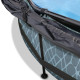 Piscine hors sol ronde Stone ø360x76cm avec pompe filtrante et voile d'ombrage – Exit Toys