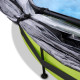 Piscine hors sol ronde Lime ø300x76cm avec pompe filtrante et dôme – Exit Toys