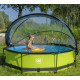 Piscine hors sol ronde Lime ø300x76cm avec pompe filtrante et dôme – Exit Toys