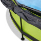 Piscine hors sol ronde Lime ø360x76cm avec pompe filtrante et voile d'ombrage – Exit Toys