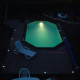 Piscine bois octogonale allongée 400x610cm AZURA toute équipée UBBINK